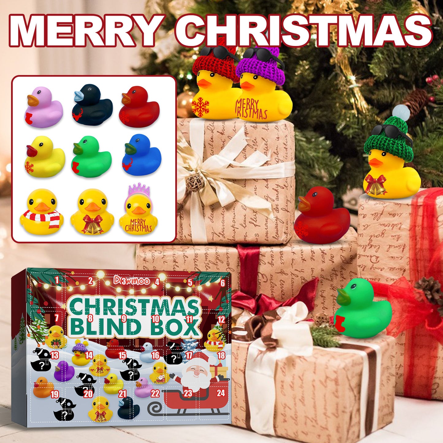 Christmas Rubber Duck Advent Calendar