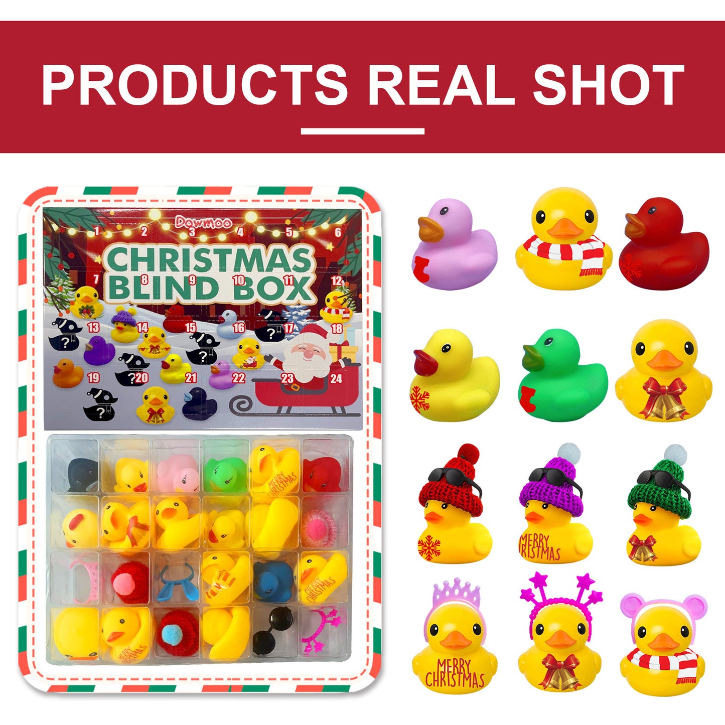Christmas Rubber Duck Advent Calendar
