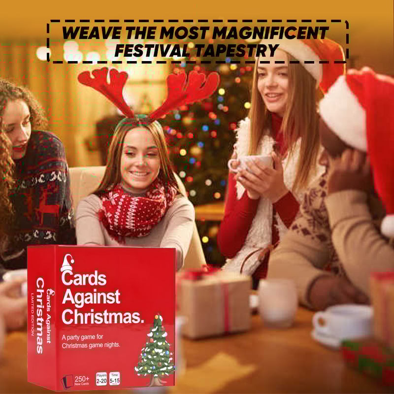 đ„LAST DAY 49% OFFđ„Cards Against Christmas - Game for Christmas Nights