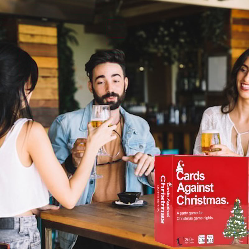 đ„LAST DAY 49% OFFđ„Cards Against Christmas - Game for Christmas Nights