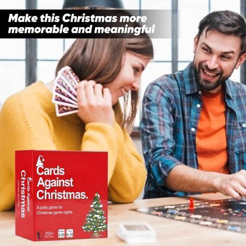 đ„LAST DAY 49% OFFđ„Cards Against Christmas - Game for Christmas Nights