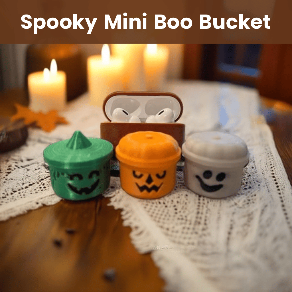đ„LAST DAY 49% OFF- Spooky Mini Boo Bucket Figurines