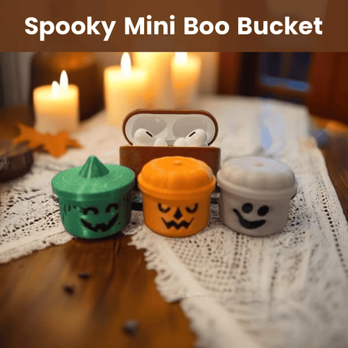 đ„LAST DAY 49% OFF- Spooky Mini Boo Bucket Figurines