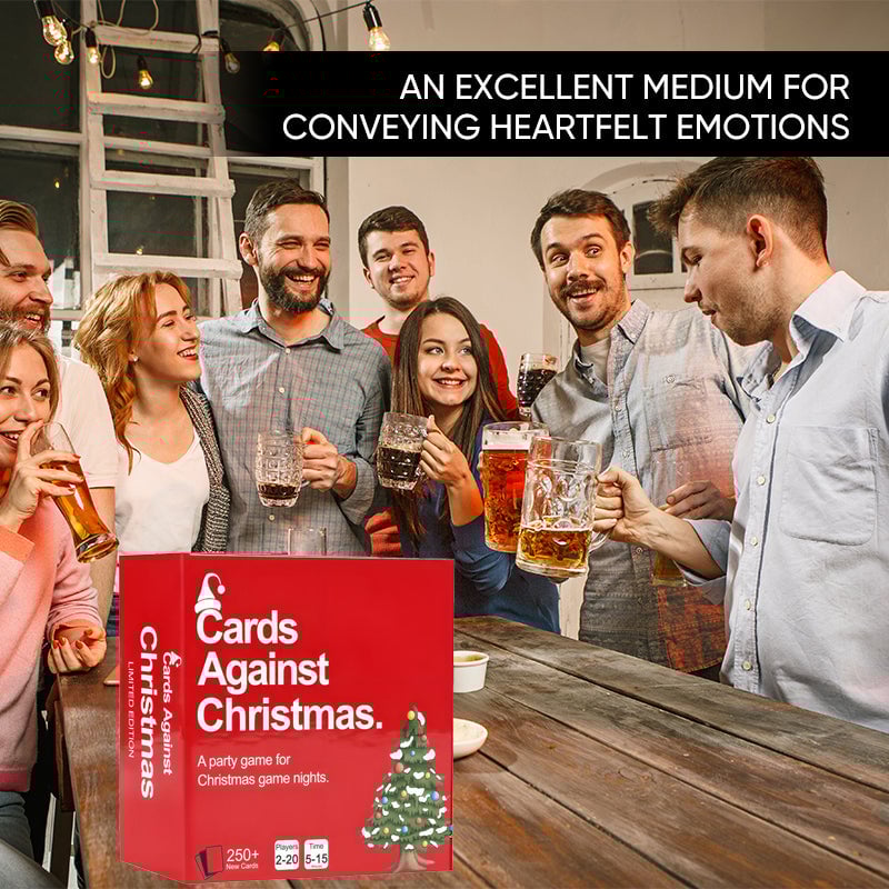 đ„LAST DAY 49% OFFđ„Cards Against Christmas - Game for Christmas Nights