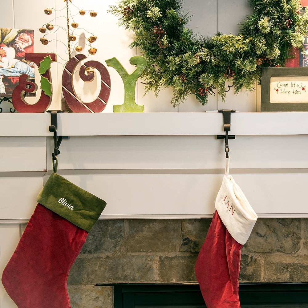 🎅Christmas SALE: 50% OFF✨ Fireplace Stocking and Garland Hanger