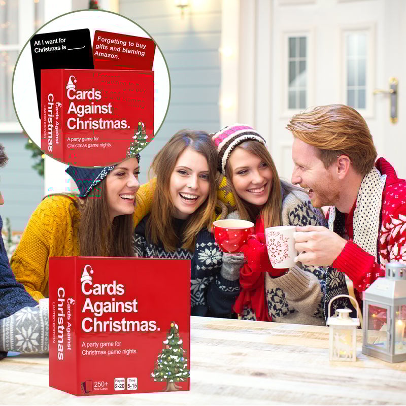 đ„LAST DAY 49% OFFđ„Cards Against Christmas - Game for Christmas Nights