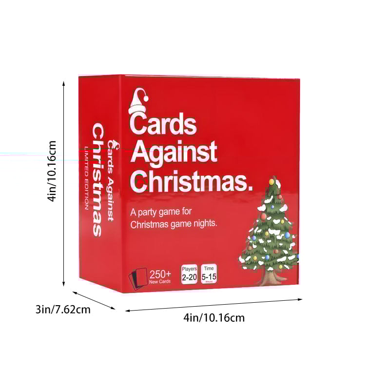 đ„LAST DAY 49% OFFđ„Cards Against Christmas - Game for Christmas Nights
