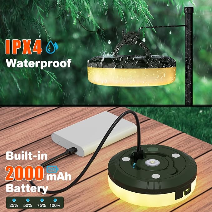 🔥Last Day 50% OFF✨Retractable Camping String Lights✨