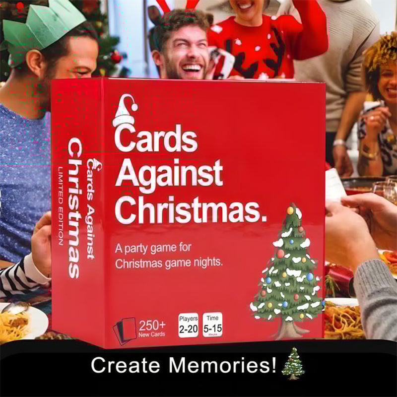 đ„LAST DAY 49% OFFđ„Cards Against Christmas - Game for Christmas Nights