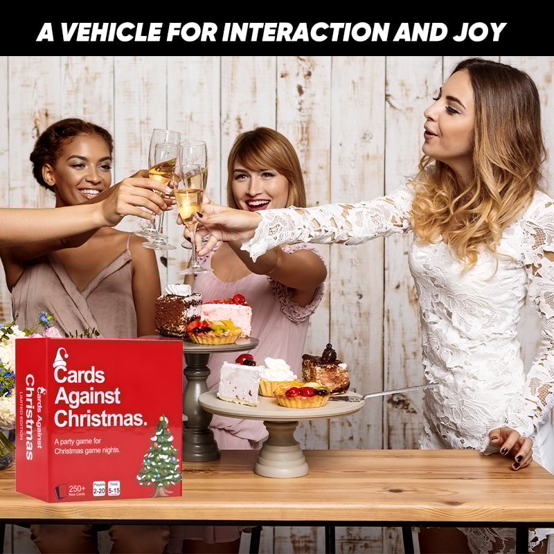 đ„LAST DAY 49% OFFđ„Cards Against Christmas - Game for Christmas Nights