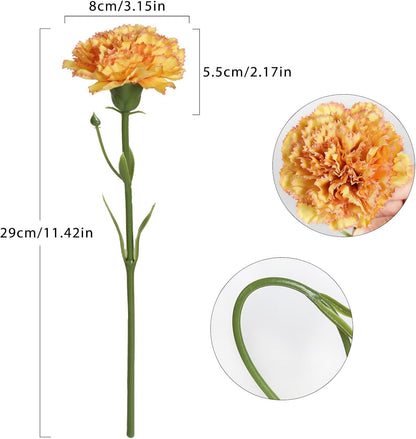 🔥Autumn Promotion🔥Artificial Carnation Flowers🌺
