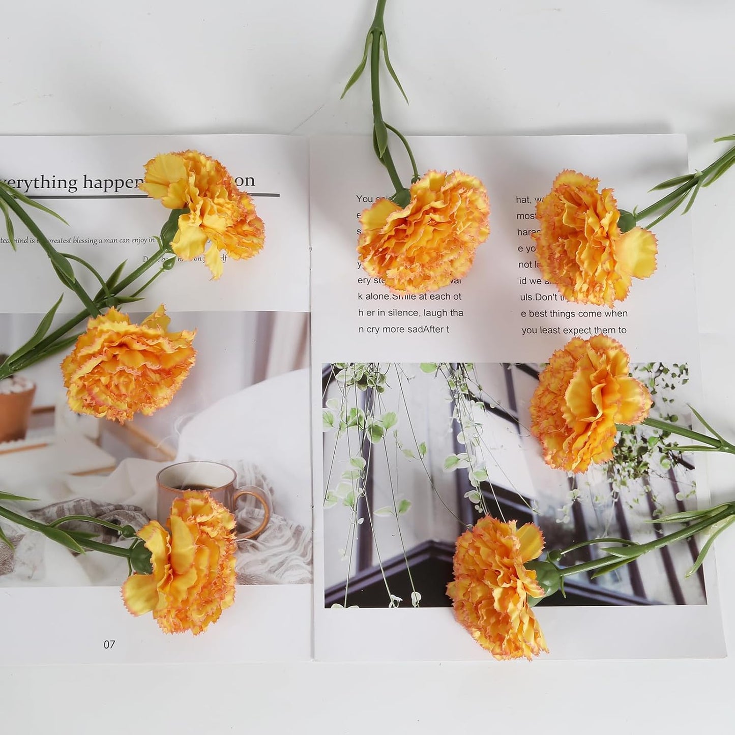 🔥Autumn Promotion🔥Artificial Carnation Flowers🌺