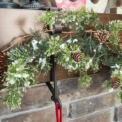 🎅Christmas SALE: 50% OFF✨ Fireplace Stocking and Garland Hanger