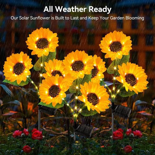 🔥Hot Sale-60% OFF🔥Outdoor Solar Sunflower Lights🌻✨