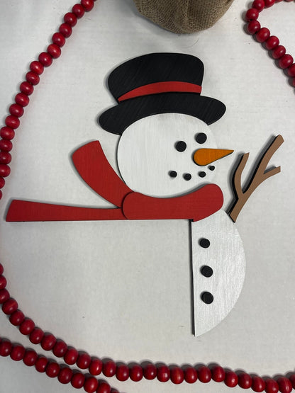🎅2024 Christmas Gift 50% Off--Metal Christmas Door Topper