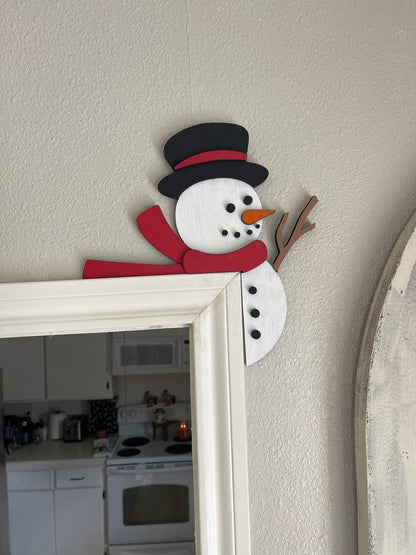 🎅2024 Christmas Gift 50% Off--Metal Christmas Door Topper