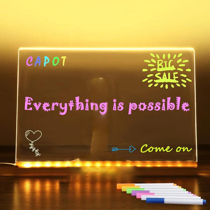 🎁The Best Gift For Kids-Luminous LED Drawing Board🎄🔥