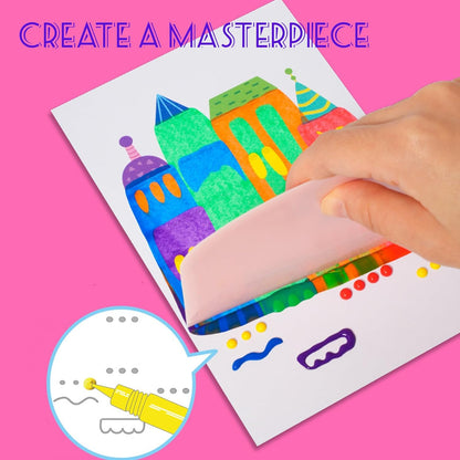 🌈Rainbow Scratch Art Magic Reveal Kit🎁